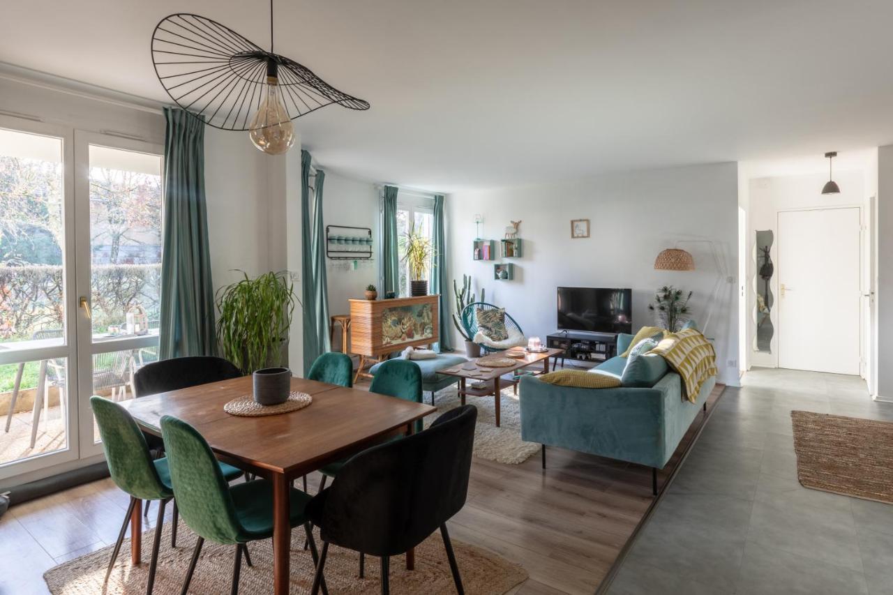 T3 Calme - Ideal Famille & Pros - Parking - Jardin - Wifi - Netflix 贝桑松 外观 照片