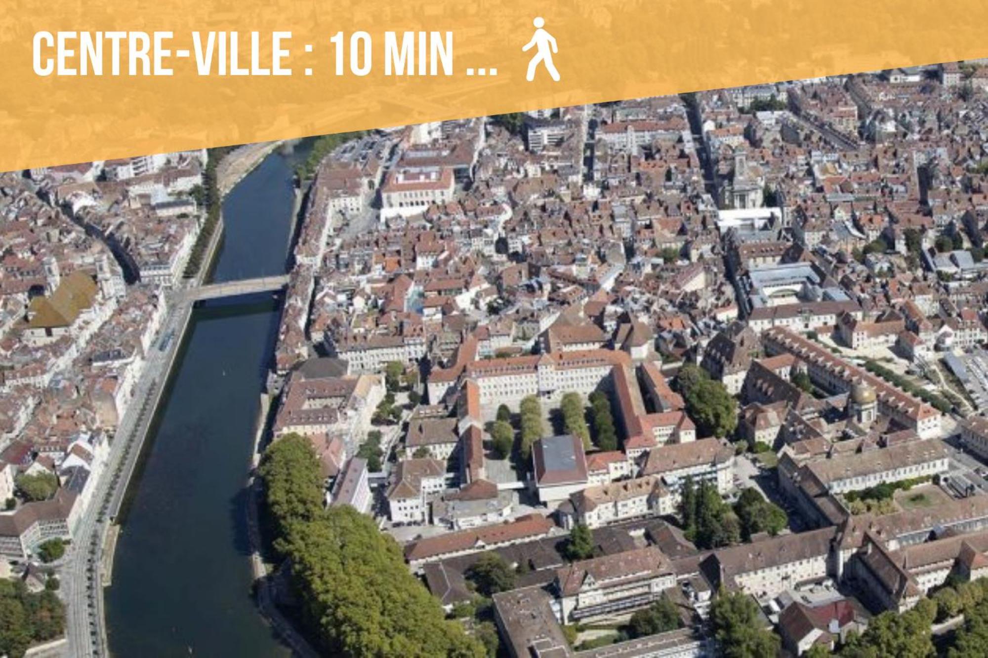 T3 Calme - Ideal Famille & Pros - Parking - Jardin - Wifi - Netflix 贝桑松 外观 照片